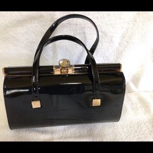 Retro/Vintage-style leatherette bag